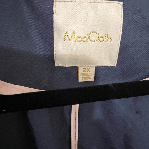 ModCloth Navy Blue Jacket - Picture 6 of 6